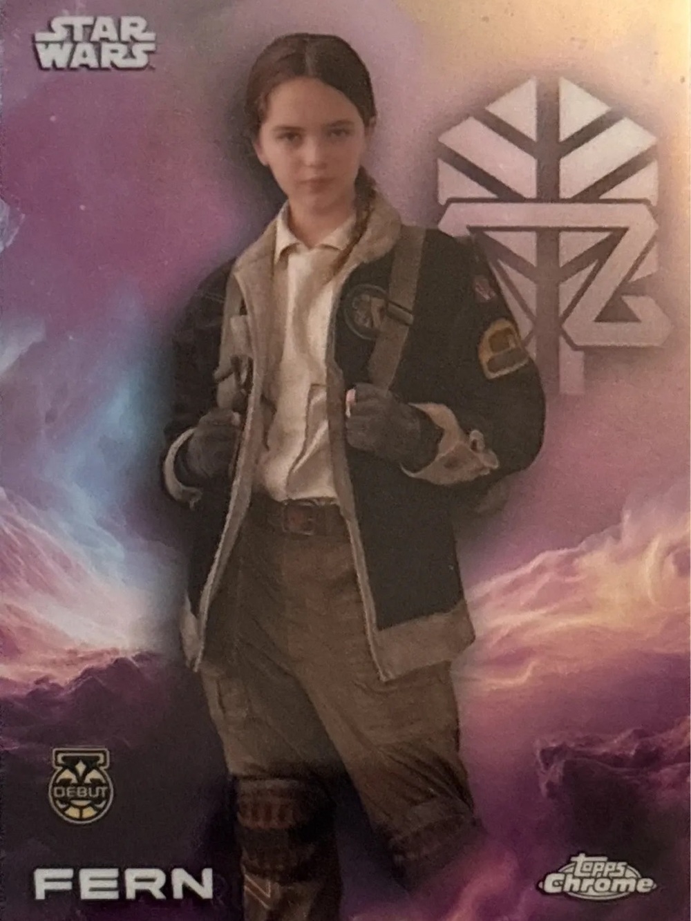 Topps Star Wars Chrome Fern Card